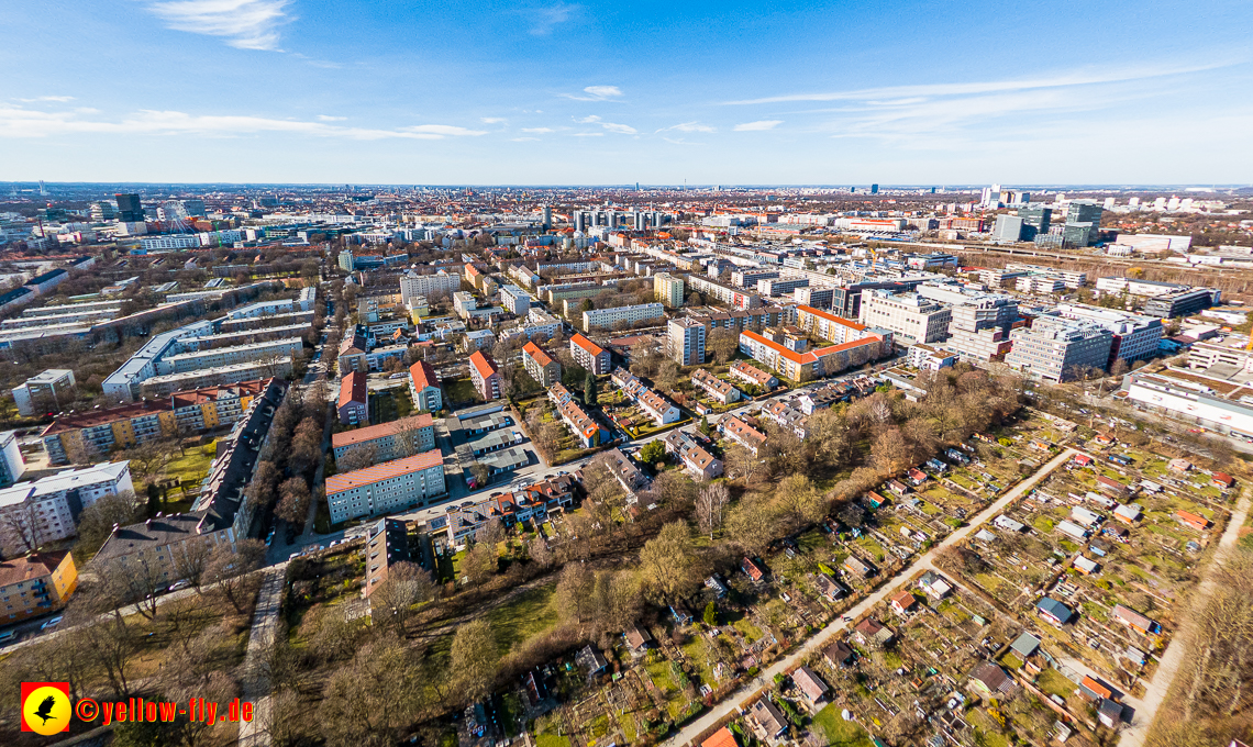 20.02.2023 - der Hachinger Bach zwischen Berg am Laim und Neuperlach